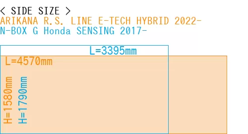 #ARIKANA R.S. LINE E-TECH HYBRID 2022- + N-BOX G Honda SENSING 2017-